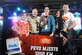 "Nektar šampion 2015" Srđan Lukač iz Banjaluke