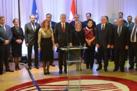 Čović na Božićnom prijemu: BiH ne može sa visokim predstavnikom u ...