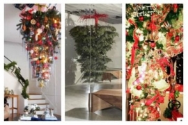 Jelka postavljena naopačke: Novi trend ili tradicija (FOTO)