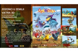 Novi repertoar Multipleksa Palas: Zozonci u zemlji vjetra 3D (VIDEO)