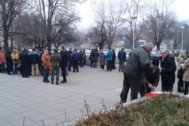 Tuzlanski radnici protestom ispratili godinu