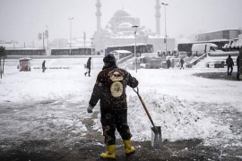 Haos u Istanbulu zbog snijega