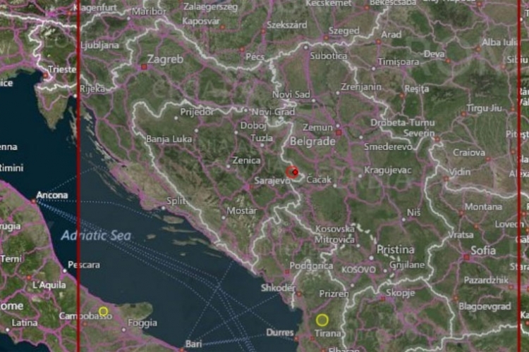 Zemljotres u Srebrenici jačine 3,2 stepena po Rihteru
