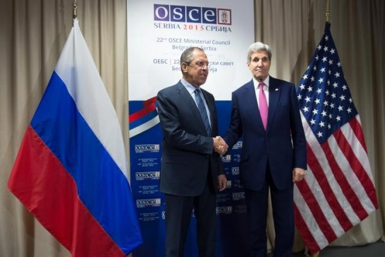 Lavrov i Keri razgovarali u prostorijama ruske delegacije u Beogradu