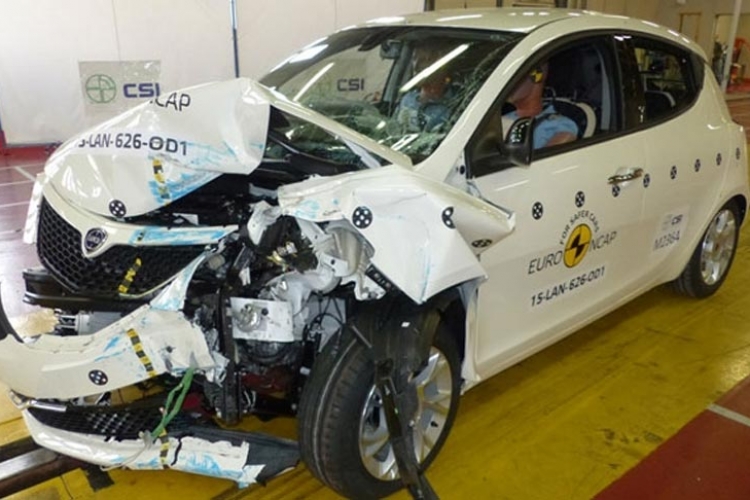 Lancia Ypsilon najlošiji na testu bezbjednosti  (VIDEO)