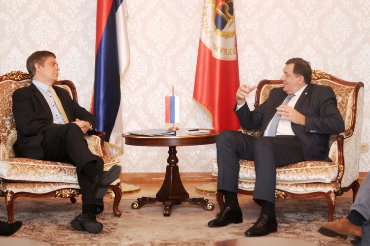 Dodik - Vigemark: RS za evropski put BiH bez intervencionizma