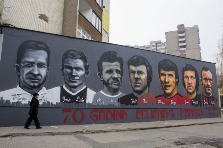 Zenica: Mural za sedam legendi Čelika