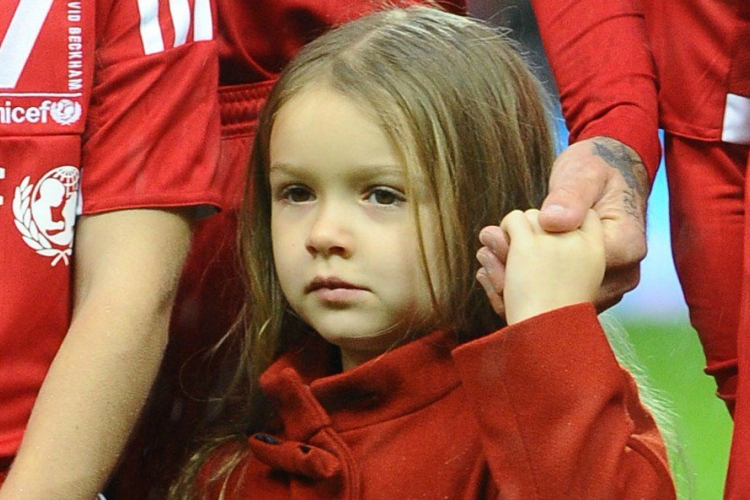 Pogledajte preslatku mezimicu Dejvida Bekama (FOTO) 