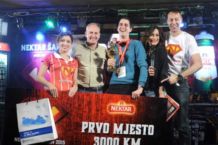 "Nektar šampion 2015" Srđan Lukač iz Banjaluke
