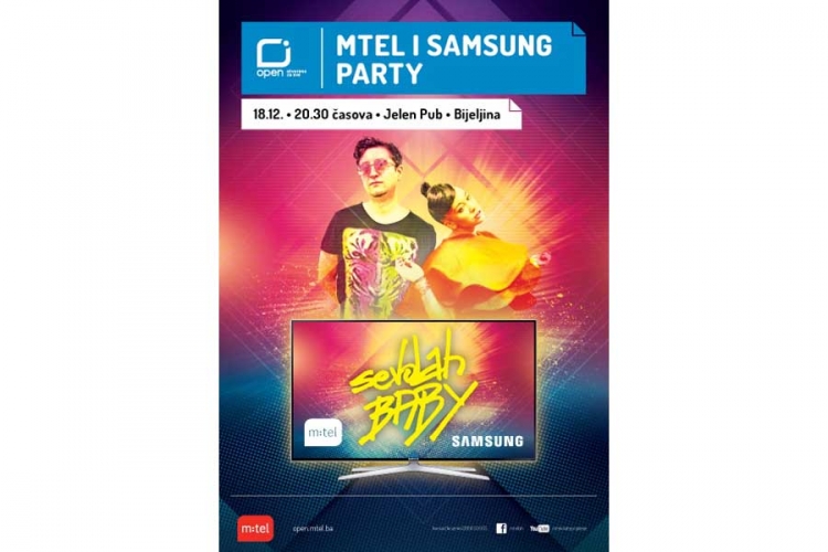 M:tel i Samsung vas pozivaju na žurku uz Sevdah Baby u Bijeljini