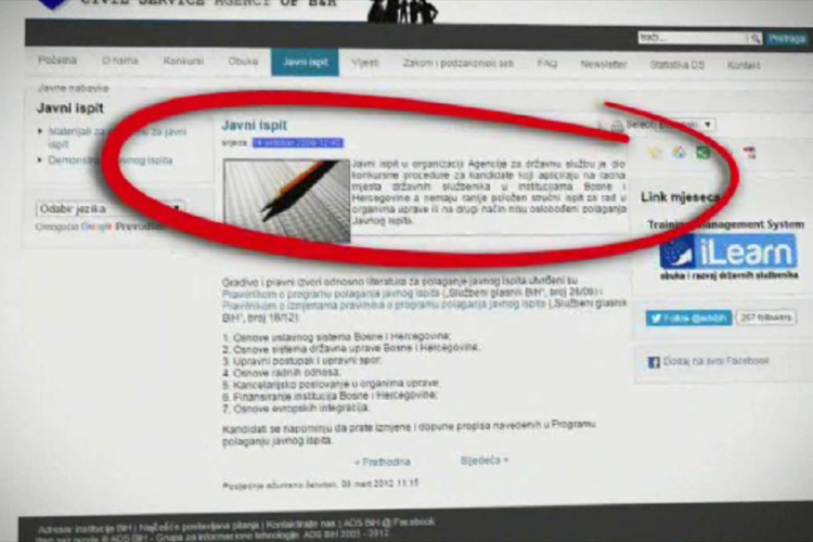 Bh. parlamentarci uče šta su internet, portal i e-mail?