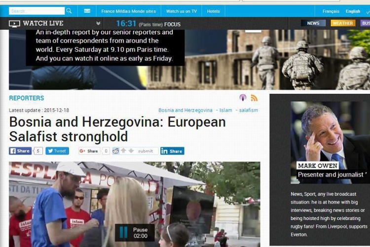  "BiH uvozila džihadiste, a danas ih izvozi"