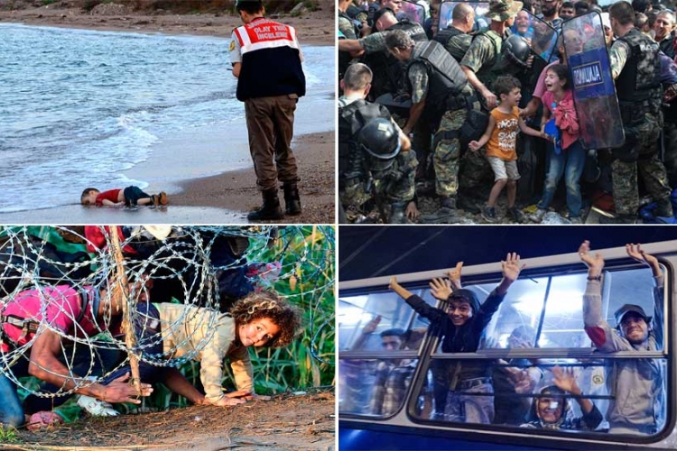 15. fotografija koje su obilježile izbjegličku  2015. godinu po izboru portala Nezavisnih