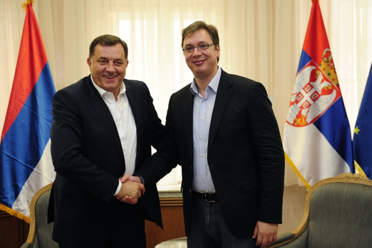 Dodik u utorak s Vučićem u Beogradu