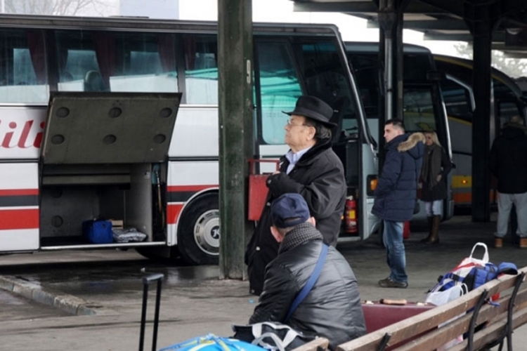 Praznični red vožnje na Autobuskoj stanici u Banjaluci
