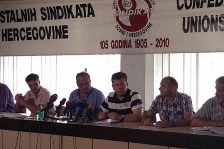 SSS BIH: Podrška sindikalcima u Republici Srpskoj