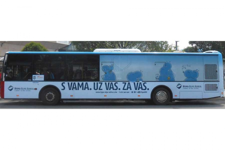 Banjaluka: Besplatna vožnja u Hypo brendiranom autobusu