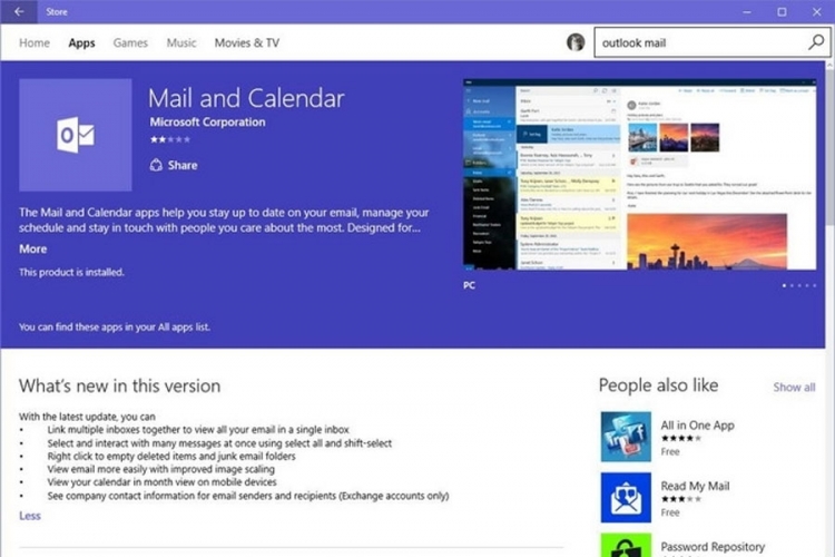 Microsoft nadogradio Windows 10 aplikacije, uključujući i Outlook Mail