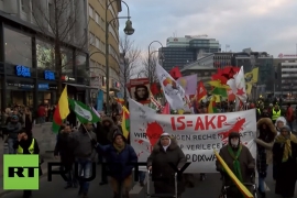 Protest u Berlinu, Nijemci protiv Erdoganove politike prema Kurdima