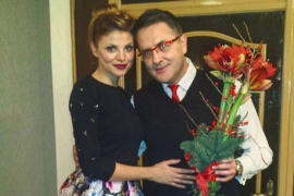 Tarik Filipović i njegova supruga Lejla proslavili 8. godišnjicu ...