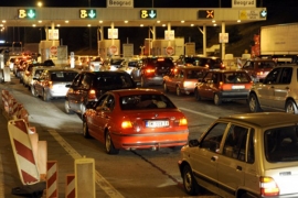 Kilometarska kolona formirana na Bubanj potoku i u Batrovcima