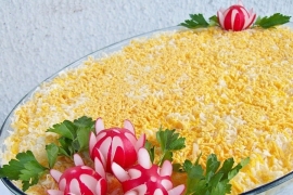 Odličan recept za mimoza salatu