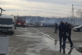 Pijaca u Porebricama: Od stotina štandova i robe ostao pepeo