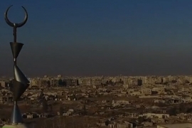 Dron preletio nekada elitno naselje u Damasku: Evo šta je snimio ...
