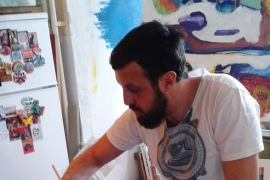 Alija Kamber: Vozeći slike u gepeku širi svoju umjetnost