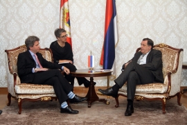 Dodik - Ferguson: Srpska mora biti vidljiva na evropskom putu