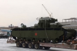 Bio ponos SSSR-a: Legendarni tenk T-35 ponovo u Rusiji (VIDEO)