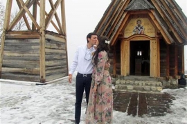 Par iz Beograda vjenčao se na "Kustendorfu" (FOTO)