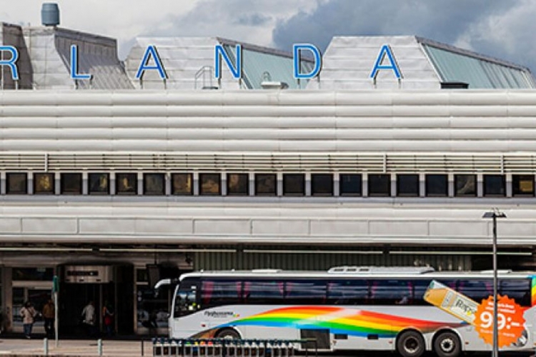 Štokholm: Sumnjiv paket na aerodromu Arland