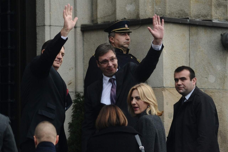 Dan RS: Vučić u Palati predsjednika Srpske (FOTO)