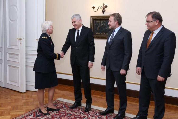 Sa komandantom NATO štaba u Sarajevu o reformi odbrane u BiH