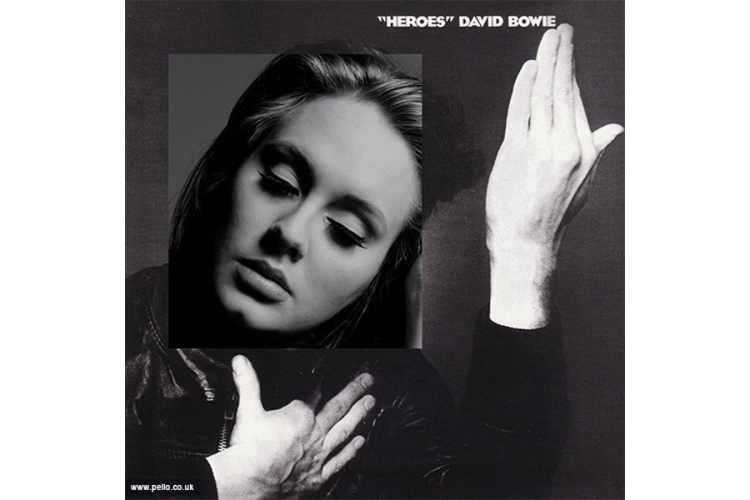 Adele se uklapa u svaki omot albuma (FOTO)
