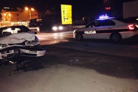 U saobraćajnoj nesreći na M-17 povrijeđena jedna osoba