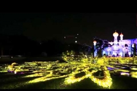 Čarobna bašta svjetlosti u Dubaiju(VIDEO)