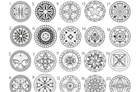 Moć mandala: Izaberite krug koji vas najviše privlači... 