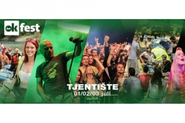 OK Fest: Imena izvođača i paketi ponuda 1. marta