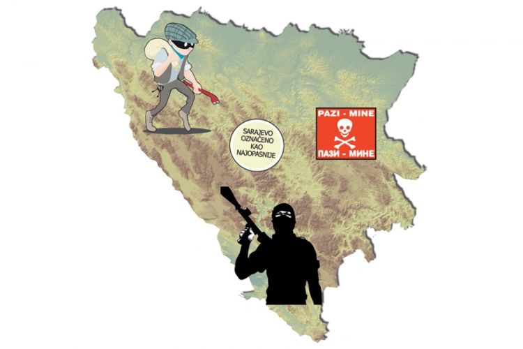  Mine, teroristi i lopovi na svakom ćošku u BiH