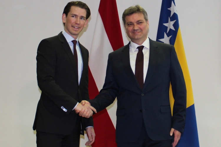 Zvizdić i Kurc: BiH i Austrija bez otvorenih pitanja