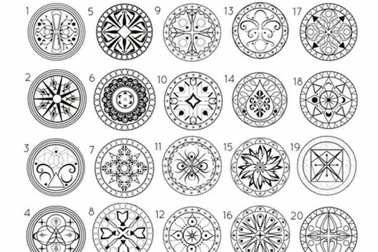 Moć mandala: Izaberite krug koji vas najviše privlači... 