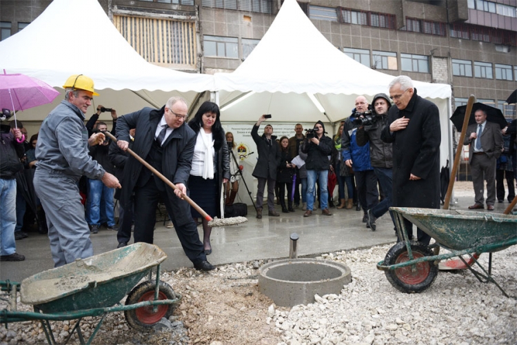 Banjaluka: Položen kamen temeljac za izgradnju sjevernog krila UKC RS