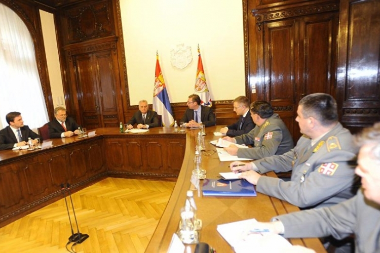 Ministar odbrane Srbije dobio ovlasti da upotrijebi vojsku 