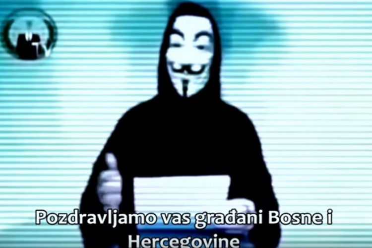 Zaprijetili BiH: Anonimusi najavili borbu za prava Hrvata u BiH (VIDEO)