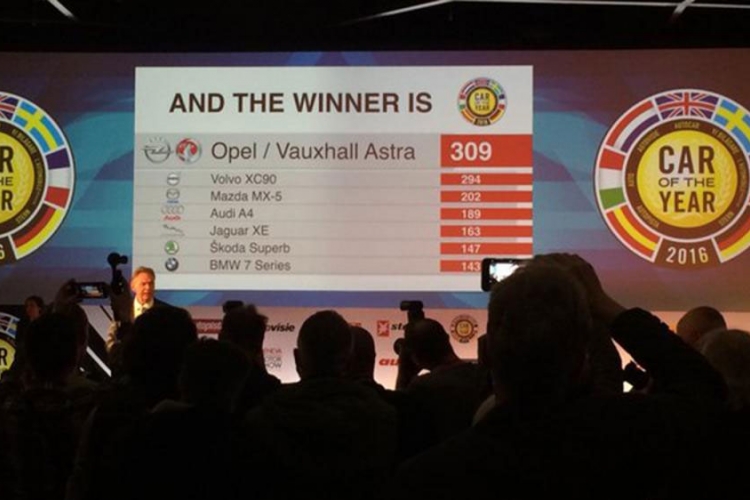 Sajam automobila u Ženevi: Opel Astra evropski automobil godine