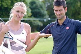 Novak uz Šarapovu