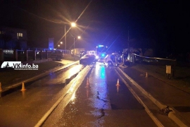 Teška saobraćajna nesreća u Bihaću: Jedno lice poginulo, troje ...