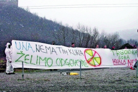 Leci protiv odlagališta radioaktivnog otpada